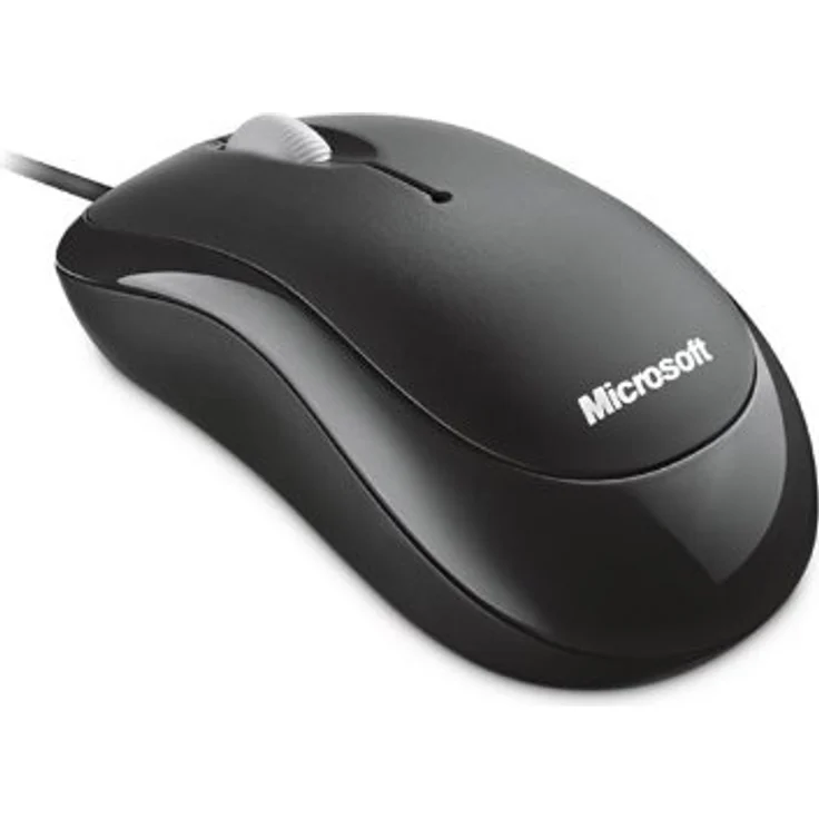 Microsoft Basic Optical Mouse für Business schwarz – Bild 1