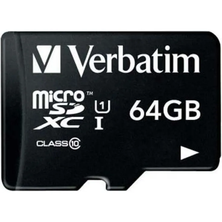 Verbatim Premium microSDXC 64GB Kit, UHS-I/Class 10 (44084)