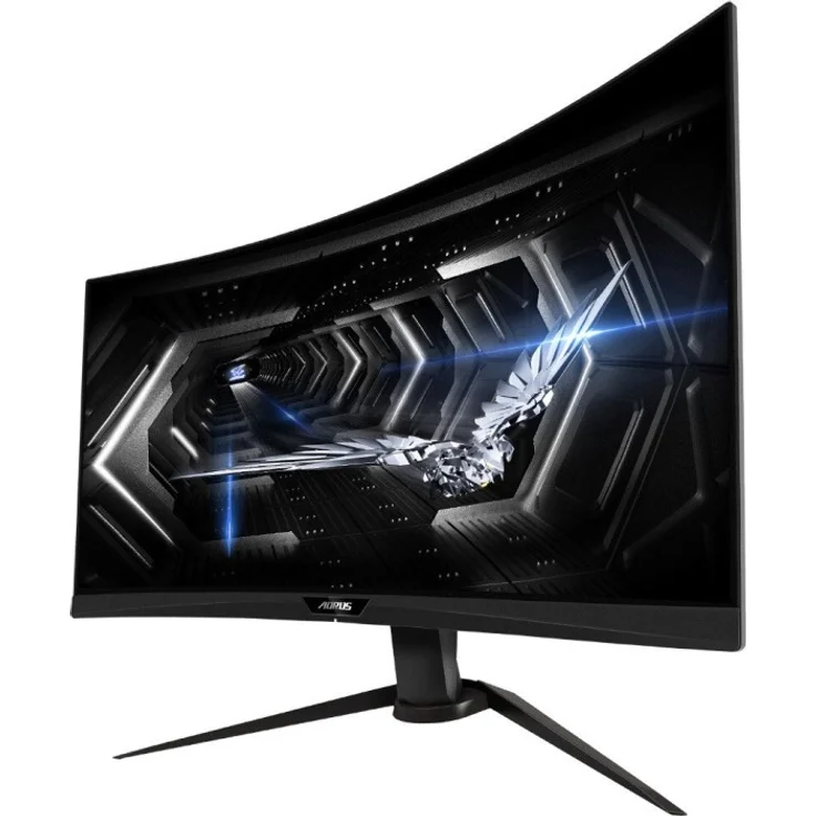 Gigabyte Aorus CV27Q - 27 Zoll, WQHD (2560 x 1440), VA-Panel, 1ms, 400cd/m² – Bild 2
