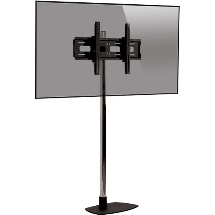 'EDBAK STD01 Sockel D Flachbildschirme – stapelbaren D Flachbildschirme (schwarz, tragbar Flat Panel Floor Stand, 66 cm (26 Zoll), 132,1 cm (52), 80 kg, 75 x 75 mm)