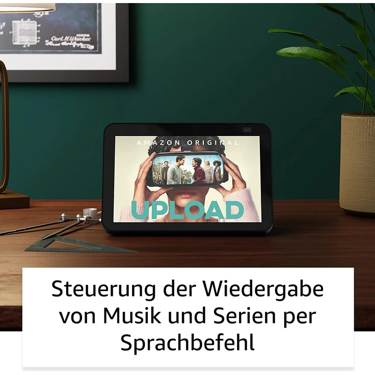 Amazon Echo Show 8 (2. Generation, 2021), HD-Smart Display mit Alexa und 13-MP-Kamera, Anthrazit – Bild 5