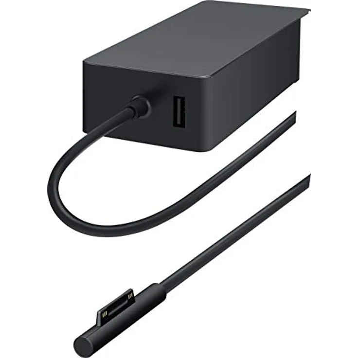 Microsoft Surface 44W Power Supply - Netzteil - 44 Watt - Schwarz - kommerziell - für Surface Laptop, Pro (Mitte 2017)