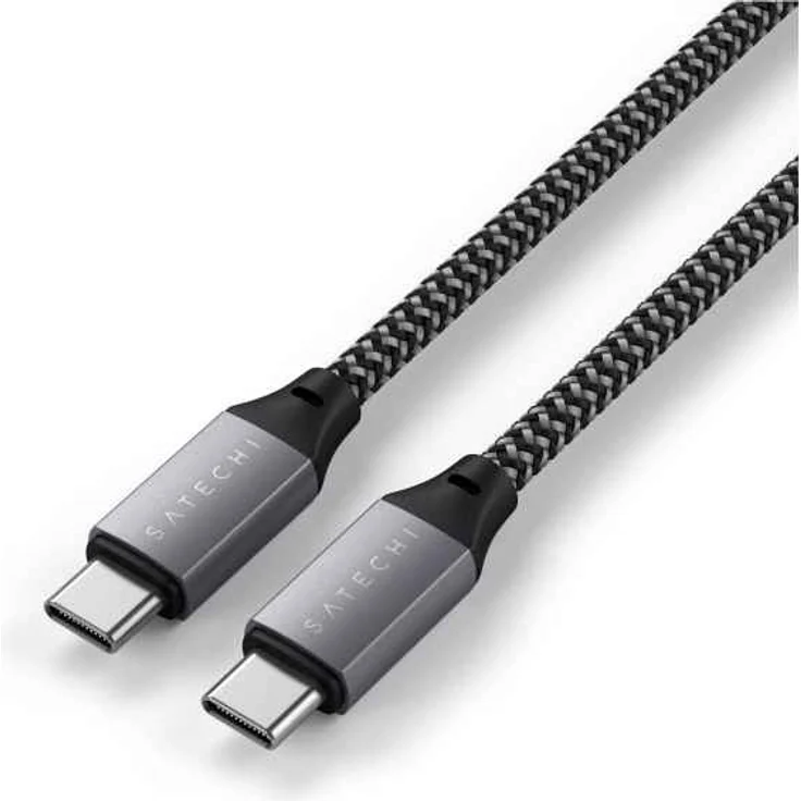 Satechi Type-C to Type-C Short Cable 25 cm space gray