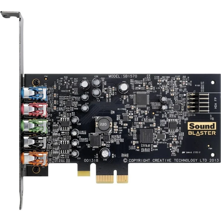 Creative Sound Blaster Audigy Fx Eingebaut 5.1channels PCI-E x1, 30SB157000001 – Bild 1