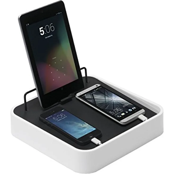 BlueLounge S4-WH Sanctuary4 Dockingstation für Apple iPhone (Micro-USB) weiß