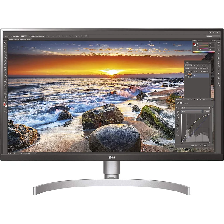 LG Electronics 27UL850-W - 27 Zoll, 4K UHD (3840 x 2160), IPS-Panel, 60Hz, 5ms, 350cd/m² – Bild 1