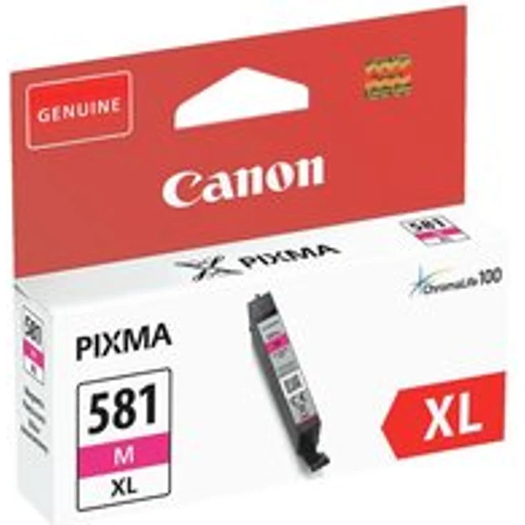 Canon CLI 581 XL MG Original Tintenpatrone Magenta für Pixma Drucker Pixma TR7550 TR8550 TS6150 TS6151 TS8150 TS8151 TS8152 TS9150 TS9155 TS6250 TS6251 TS8250 TS8251 TS8252 TS9550 – Bild 1