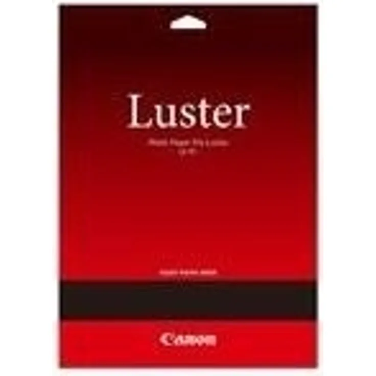 Canon Photo Paper Pro Luster LU-101 - Glanzfotopapier - 260 Mikron A4 (210 x 297 mm) - 260 g/m2 - 20 Blatt - für PIXMA PRO-1, PRO-10, PRO-100 (6211B006)