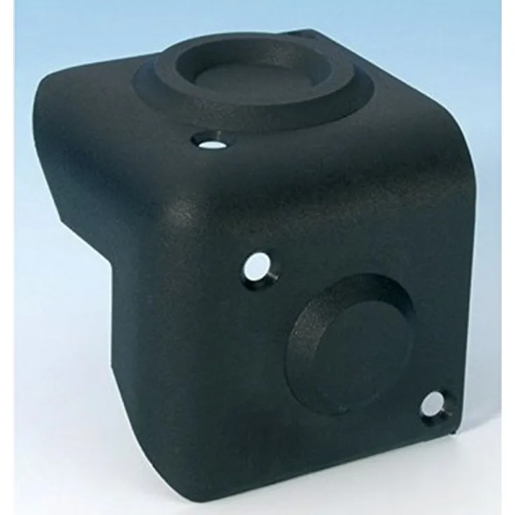 Adam Hall 4018 Boxenecke Kunststoff stapelbar schwarz