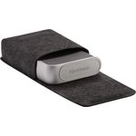 Viewsonic M1+ Mini-Beamer, DLP, WVGA (854 x 480), Kontrast 120000:1, 250 ANSI-Lumen, Bildverhältnis 16:9, Bluetooth, WLAN, silber/schwarz