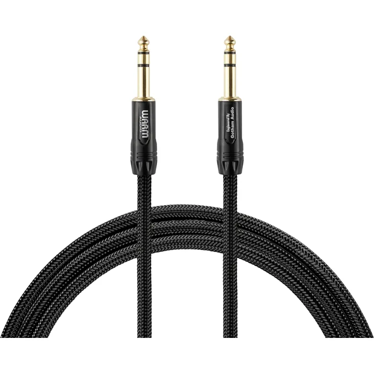 Warm Audio Premier Series Instruments Cable (1x Jack plug 6.35 mm - 1x Jack plug 6.35 mm) 1.80 m Black