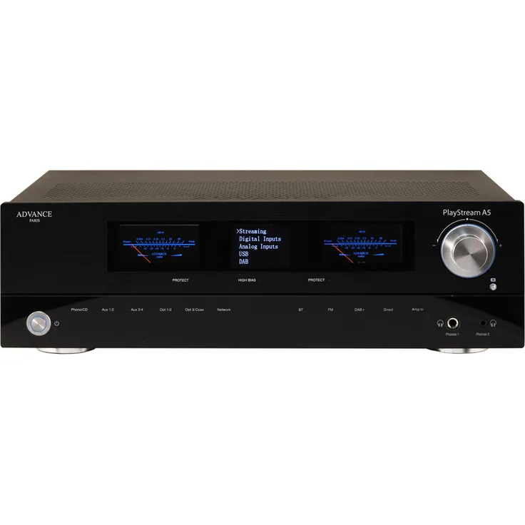 Advance Play Stream A5 Netzwerk-Receiver mit FM-DAB Tuner und 2x 80Watt( 8 Ohm) #3760179291933
