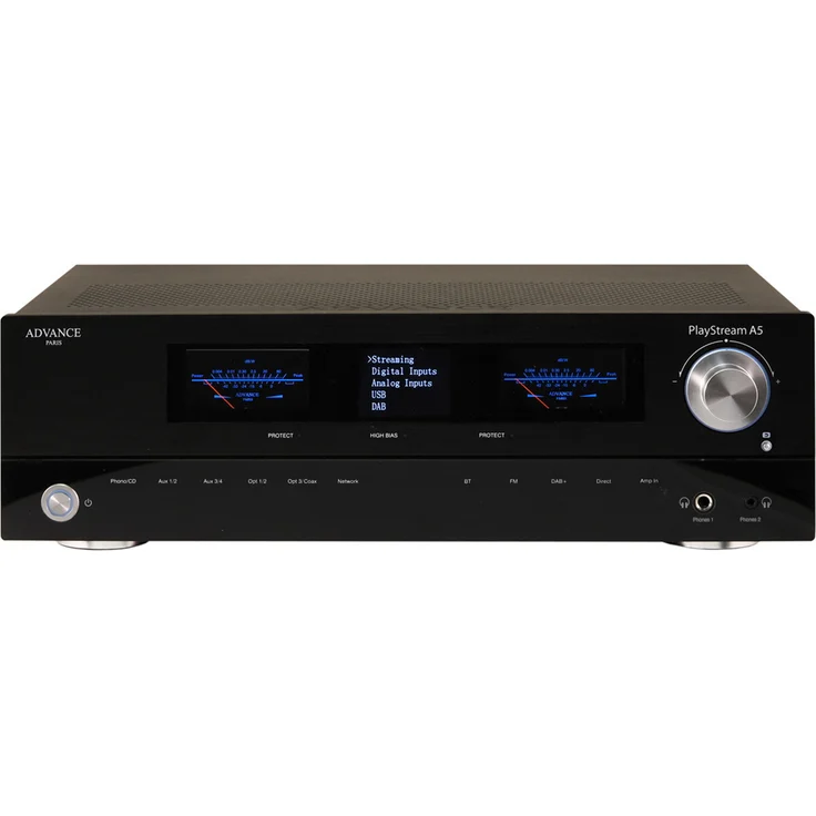 Advance Play Stream A5 Netzwerk-Receiver mit FM-DAB Tuner und 2x 80Watt( 8 Ohm) #3760179291933 – Bild 1