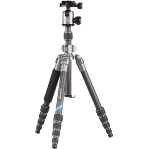 Bild für Cullmann 55456 ''MUNDO'' 522TC Carbon-Reisestativ inklusiv Kugelkopf (Packmaß 31,5 cm, Gewicht 1020g , Höhe 136 cm, Tragfähigkeit 5kg)