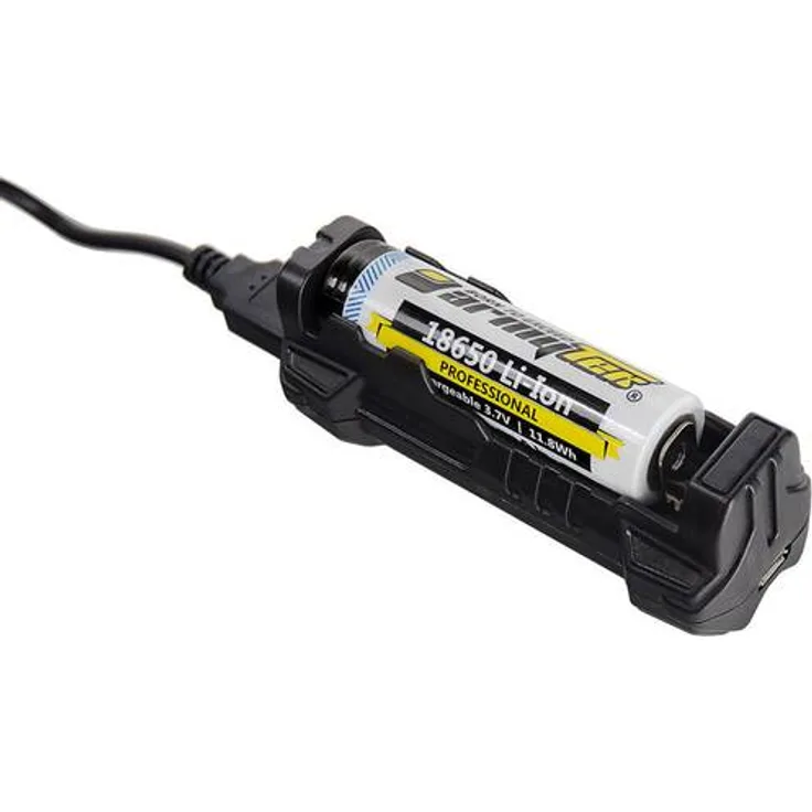 Armytek Handy-Ladegerät C1-Powerbank Pro für IMR, Li-Ion, NI-Mh Akkus