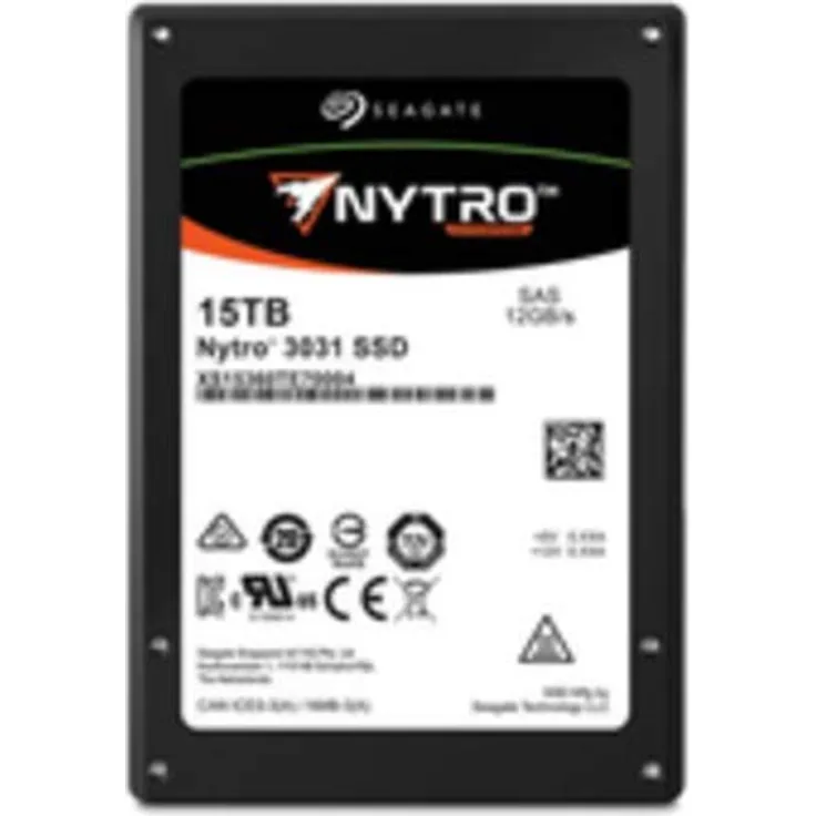 Seagate Nytro 3131 XS15360TE70014 - Solid-State-Disk - verschlüsselt - 15.36 TB - intern - 2.5 Zoll (6.4 cm) - SAS 12Gb/s - Self-Encrypting Drive (SED) (XS15360TE70014)
