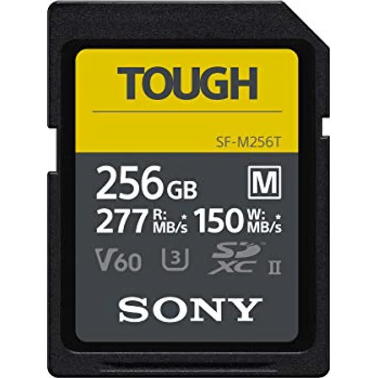 Sony SF-M256t SD-Speicherkarte (256 GB, UHS-II, SD Tough, m Serie)