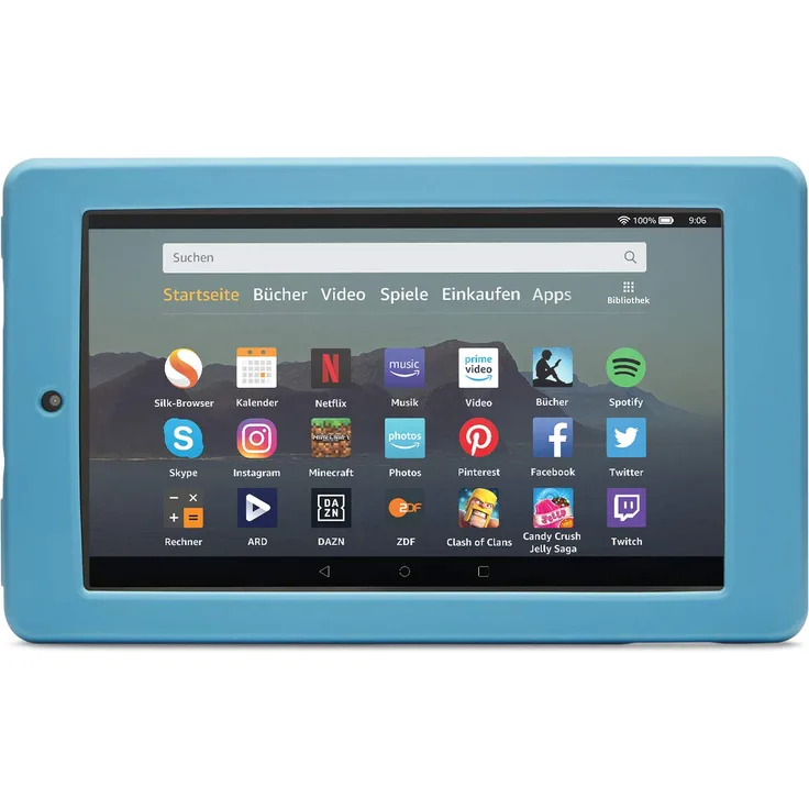 Nupro Stoßfeste Hülle für Fire HD 7-Tablet, Dunkelblau
