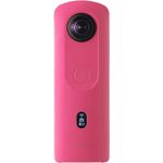 Ricoh Imaging RICOH Theta SC2 PINK, 360°-Kamera mit Bildstabilisierung, hohe Bildqualität, High-Speed Datentransfer, Nachtaufnahmen mit geringen Bildrauschen, klein & leicht, für IOS und Android