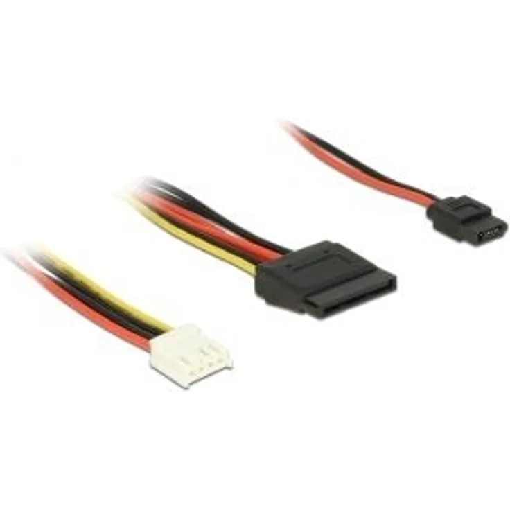 LINDY 70396 - Stromkabel (Male Connector-Female Connector, Mehrfarbig)