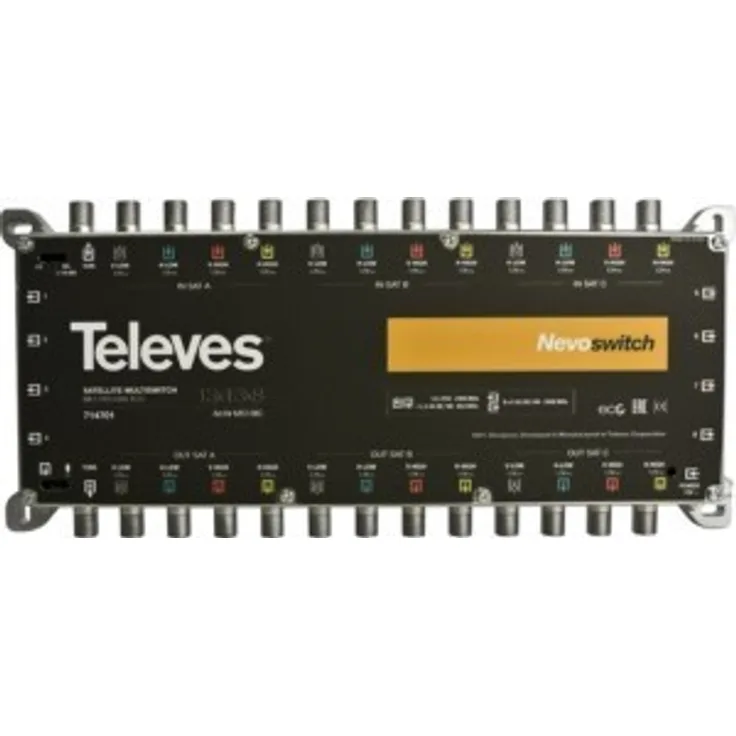 'Televes – Schalter Becker 13 x 13 x 8 ''F des Terminal-Wasserfall