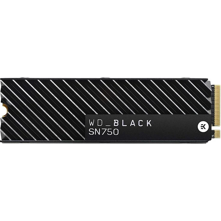 WD Black SN750 NVMe SSD WDS200T3XHC - Solid-State-Disk - 2 TB - intern - M.2 2280 - PCI Express 3.0 x4 (NVMe) - integrierter Kühlkörper (WDS200T3XHC) – Bild 3