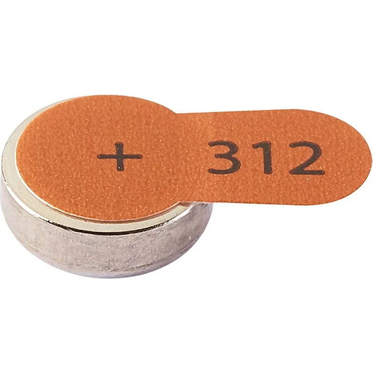 60er Hörgeräte-Batterien-Set INTENSO, Energy Ultra A 312, braun – Bild 3