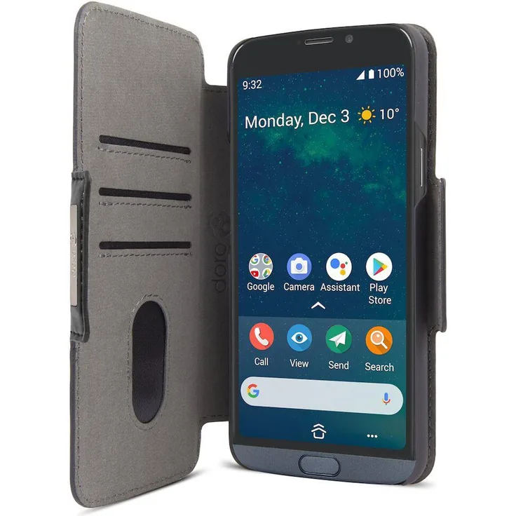 Doro Wallet Case schwarz für 8050 Schwarz (15090074453)