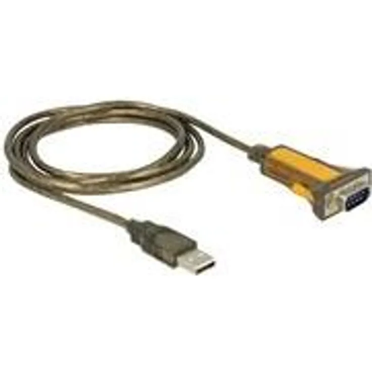 DeLock Adapter USB Typ-A Stecker > RS-232 Stecker Erweiterter Temperaturbereich