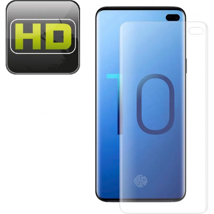 PROTECTORKING 2x Displayfolie für Samsung Galaxy S10 FULL COVER Displayschutzfolie ULTRA KLAR