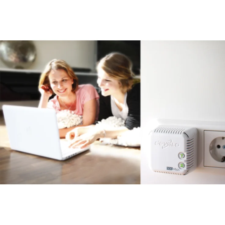 Devolo 9076 DLAN 500 WIFI Adapter – Bild 7