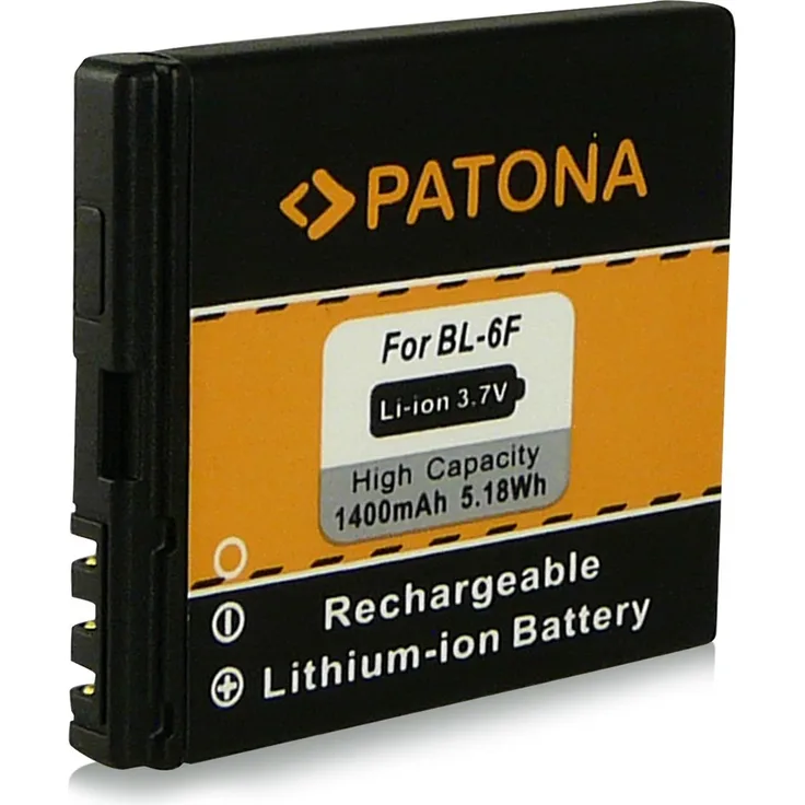 PATONA Akku wie BL6F für Nokia N78 N79 N95-8GB