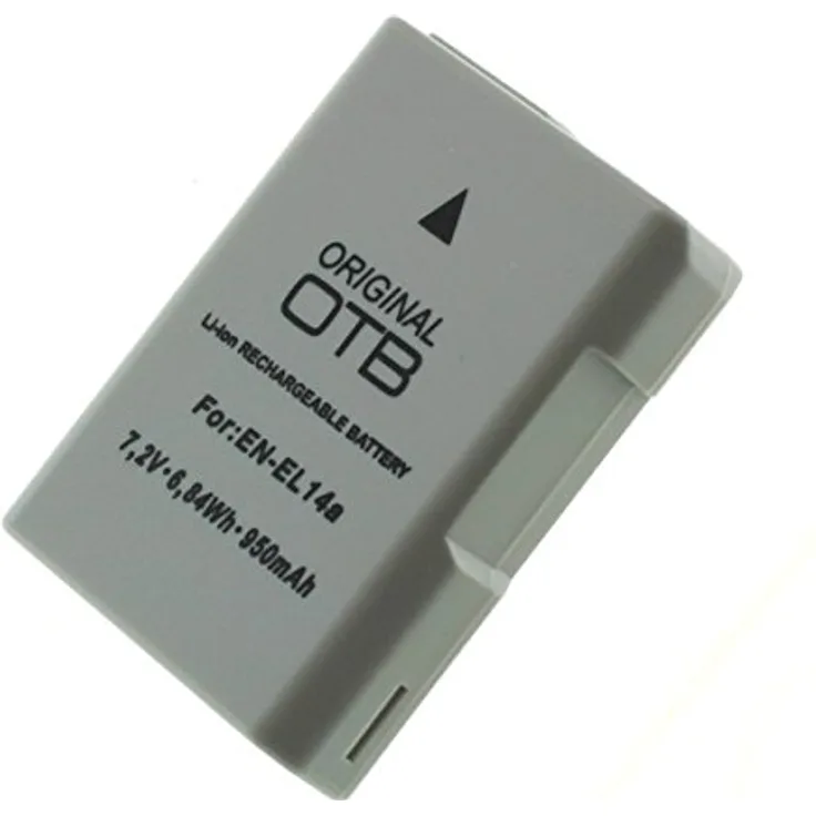 OTB Akku für EN-EL14a / EN-EL14 / EN-EL 14a geeignet für Nikon D3400 / D5600