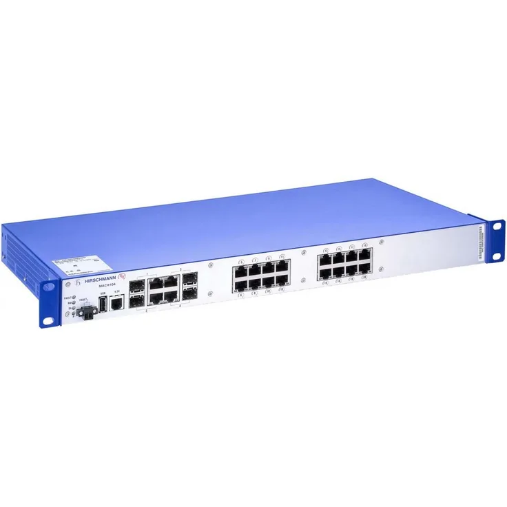 Hirschmann Gigabit Ethernet Switch MACH104-16TX -PoEP-R