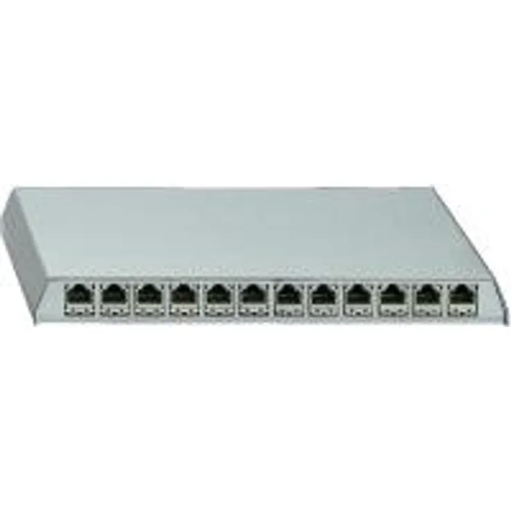 Rutenbeck 23810112 PP-ClassEA iso-12 Ap Patchpanel, 72 V, Grau