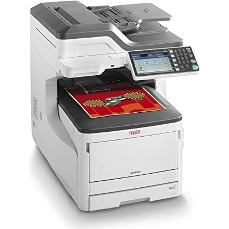 OKI MC853dn (4-in-1) Multifunktionsdrucker - (LED) Farbe, Druckgeschwindigkeit: 13 s/w, 13 Farbe, Auflösung: 1200 x 1200, LAN, WLAN a/ (45850404) – Bild 3