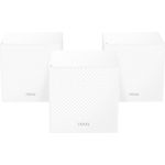 Tenda Nova MW12 Mesh WLAN Router AC2100 Triband (3x Gigabit-Ports, 600m² WLAN-Abdeckung, App-Steuerung, Einfache Installation, Kompatibel mit Alexa, 3pack) Ersetzt Router, Repeater & Powerline-Adapter