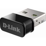 D-Link DWA-181 Wireless AC MU-MIMO Nano USB Adapter (MU-MIMO Wave 2 kompatibel, WPA3 für Windows 10, Mac OS 10.14 & Linux Kernel 4.17)
