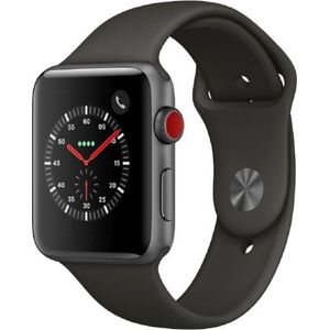 Bild für Apple Watch Series 3 GPS + Cellular Keramik 42mm Sportarmband Space Grau/Schwarz