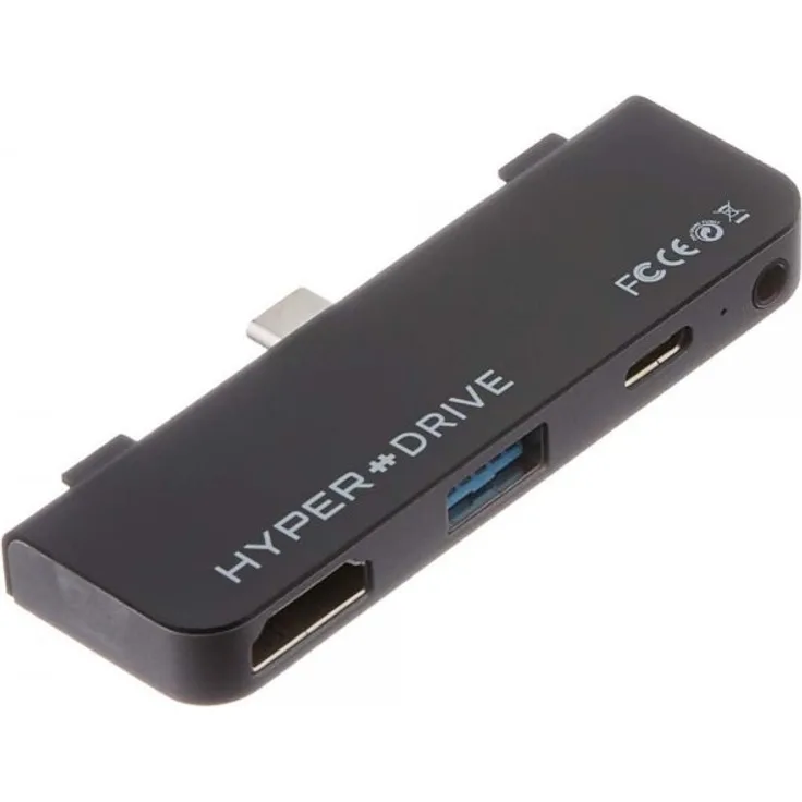 HyperDrive USB-C-Hub-Adapter für iPad Pro 11 n 12.9 Zoll, die meisten USBC Smartphones-Tablets, 4-in