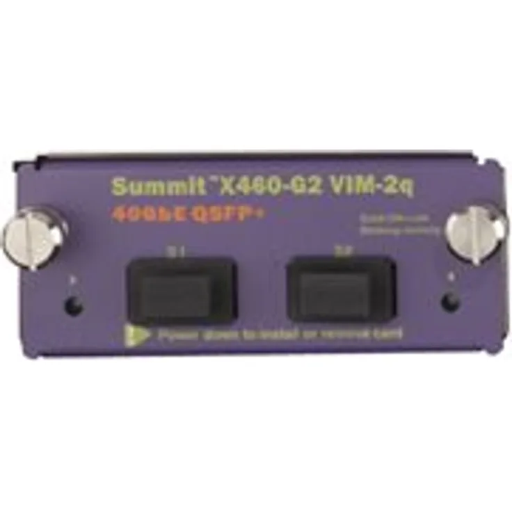 Extreme Networks Summit X460-G2 Series VIM-2q - Erweiterungsmodul - 40 Gigabit LAN - 40GBase-X