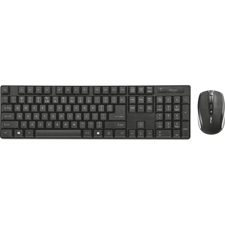 Trust XIMO - Tastatur-und-Maus-Set - kabellos - Deutsch QWERTZ (21133) – Bild 1