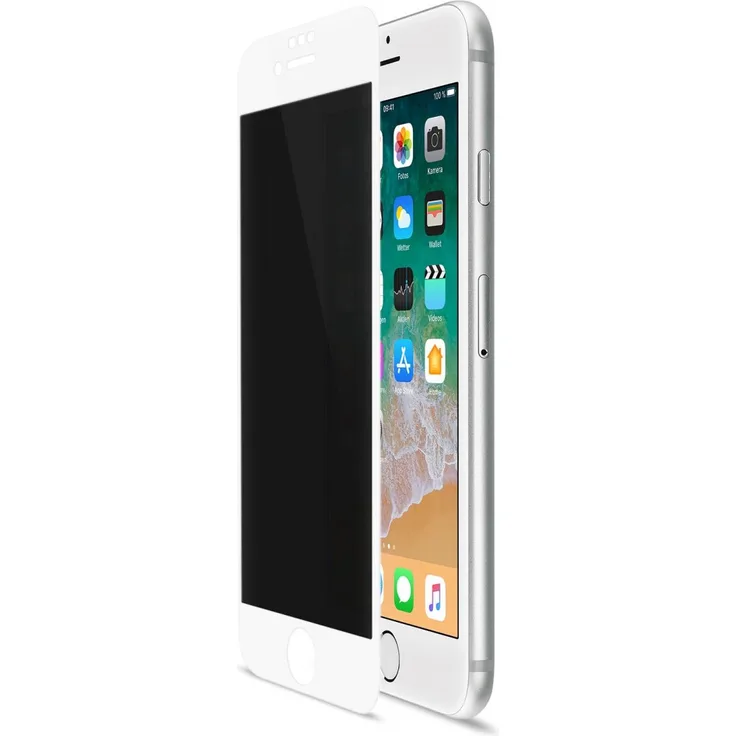 Artwizz PrivacyGlass (Glass Protection) für Apple iPhone 6, 7 & 8 - Weiss