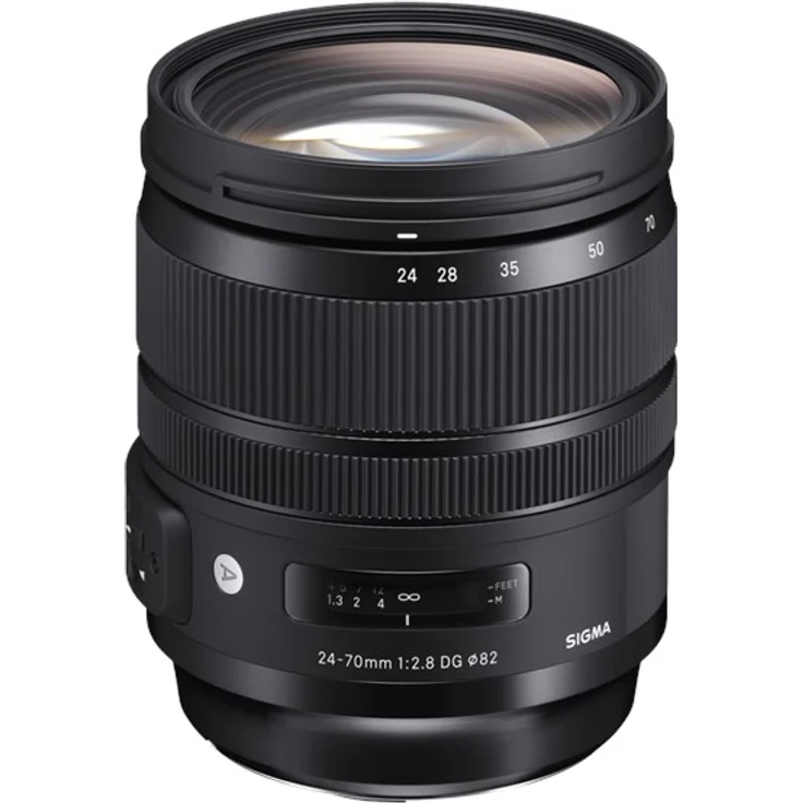 Sigma 24-70mm F2,8 DG OS HSM Art Objektiv (82mm Filtergewinde) für Canon Objektivbajonett – Bild 2