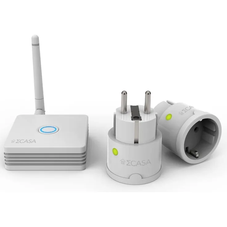 Sigma Casa Home Control Smart Power Kit 2xPlug Für ECentr