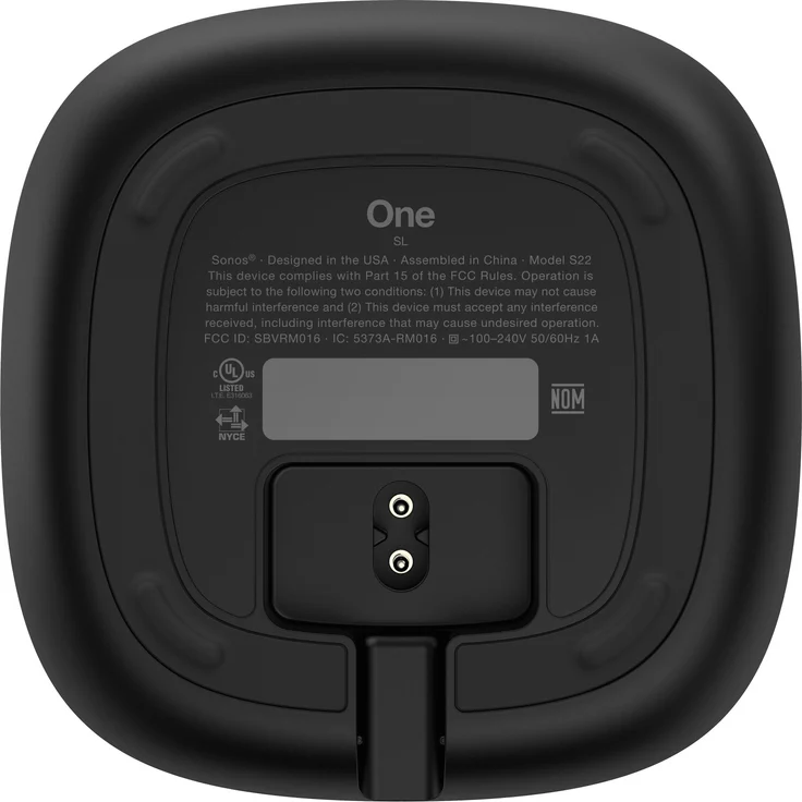 Sonos One SL Multiroom-Lautsprecher mit Webradio, geeignet für Indoor, Outdoor, schwarz – Bild 6