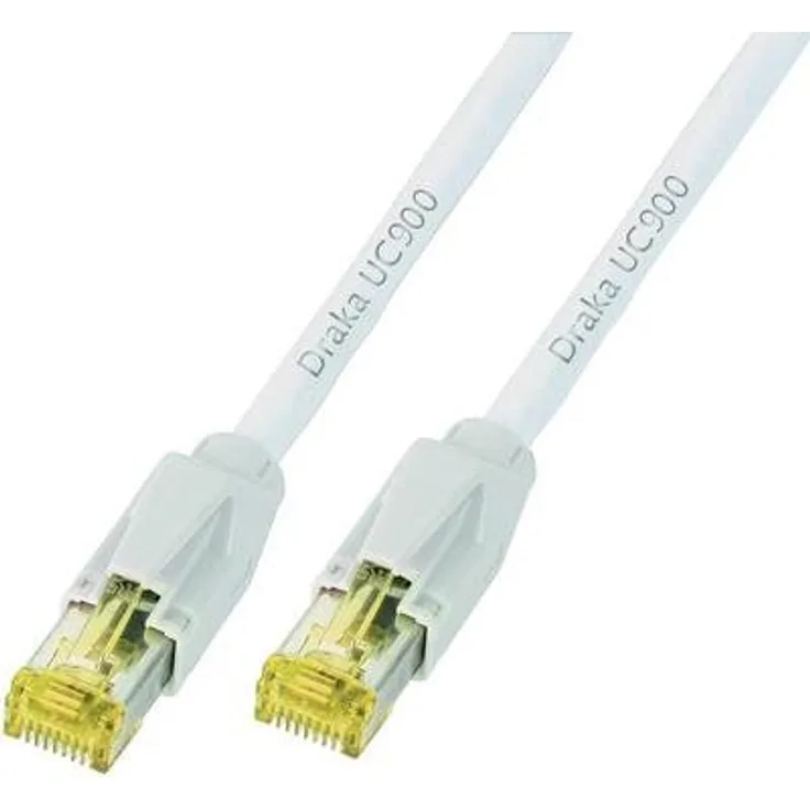 Draka – Patchkabel Cat 6 A S/FTP weiß 30 m