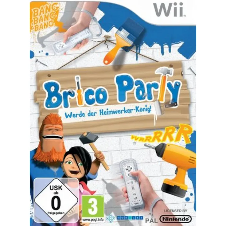 Brico Party - Werde Heimwerker-König (Wii)