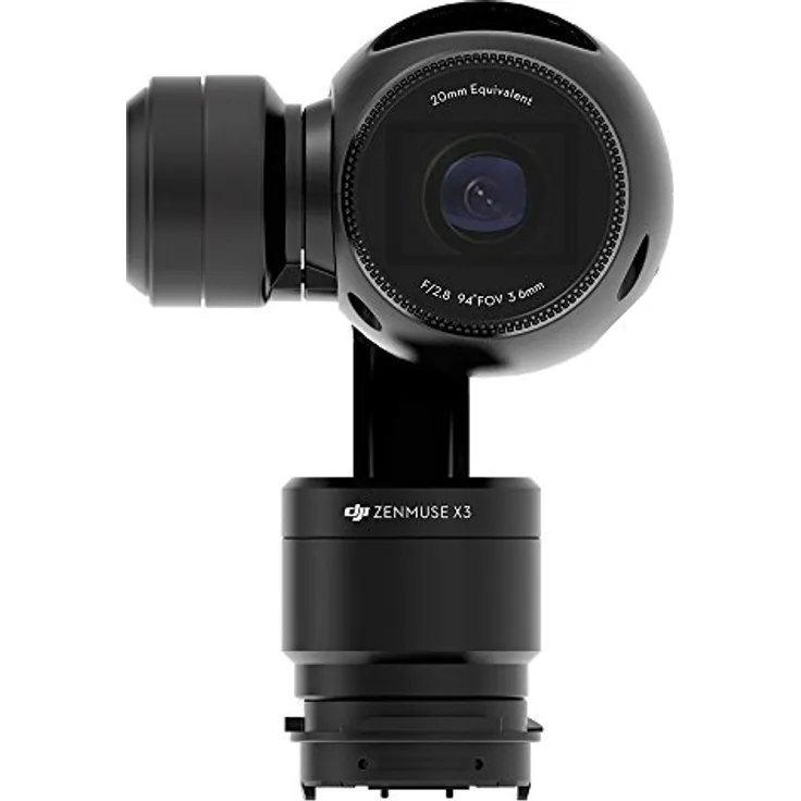 Dji Zenmuse X3 Osmo Gimbal und Kamera Schwarz P25