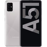 Samsung Galaxy A51 Smartphone 16,51cm Super AMOLED-Display, 128GB interner Speicher, 4GB RAM Silber